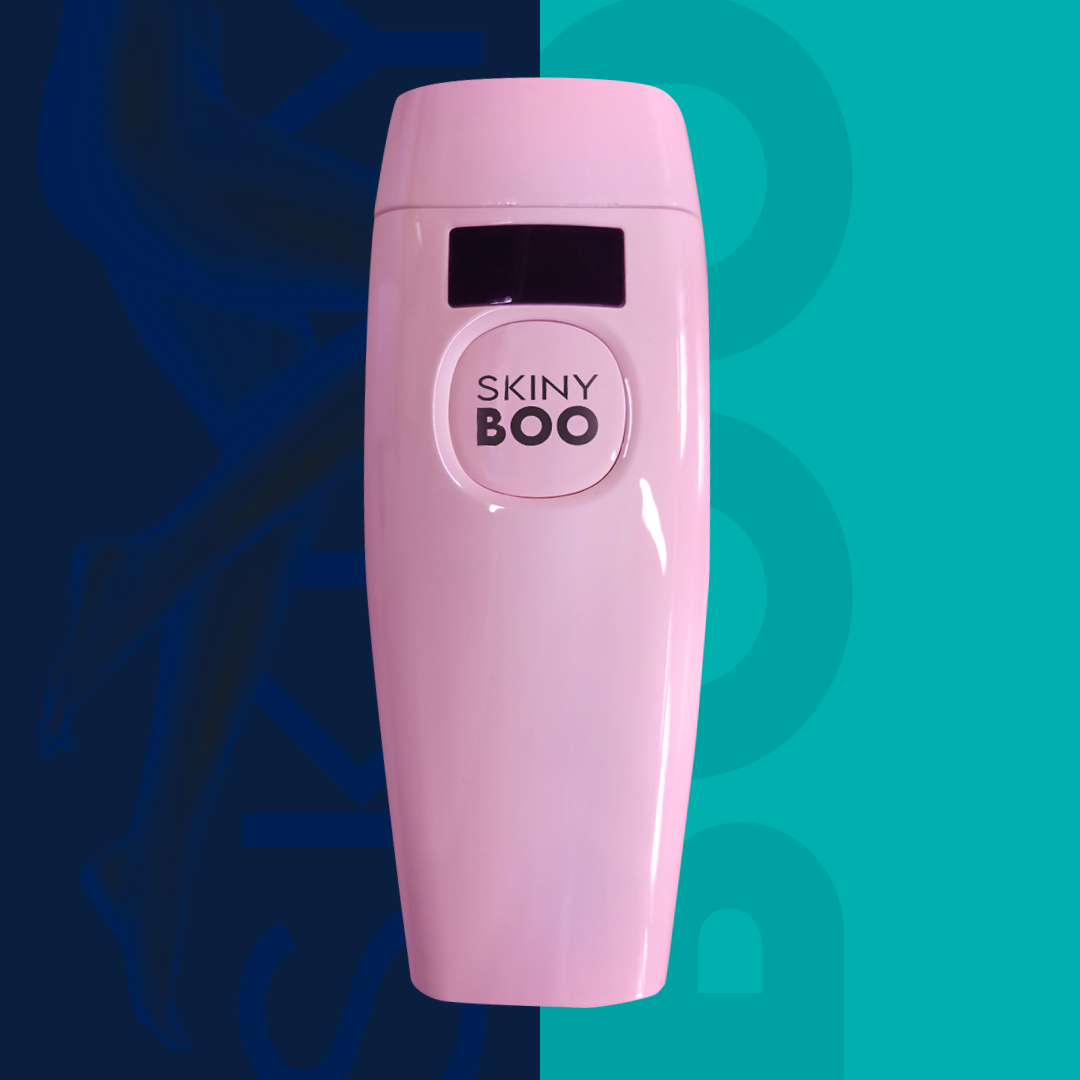 Skiny Boo® Permanent Laser Hair Removal For Women 999,999 Flashes Ice Cooling Home IPL
